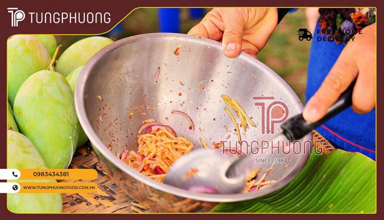 Cách làm gỏi xoài khô bò chua cay ngon bất bại