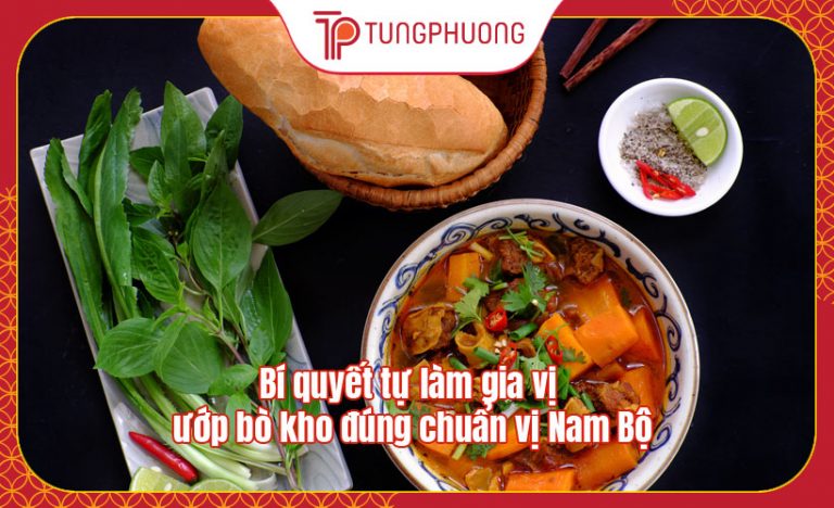 Bí quyết tự làm gia vị ướp bò kho đúng chuẩn vị Nam Bộ
