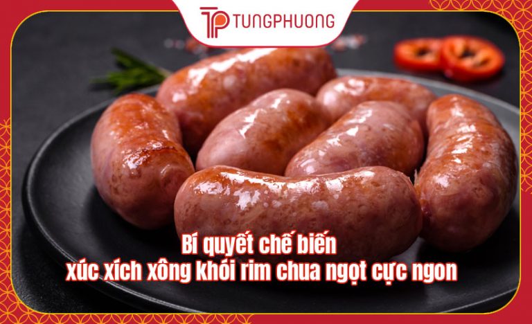Bí quyết chế biến xúc xích xông khói rim chua ngọt cực ngon